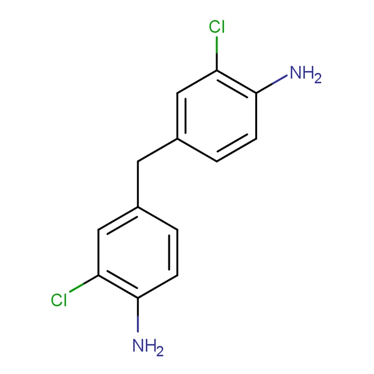 100KG 101-14-4 Rubber Vulcanizer MOCA DACPM 4,4'-Methylene Bis(2-chloroaniline) C13H12Cl2N2