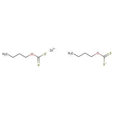 100KG 150-88-9 O-butyl Hydrogen Dithiocarbonate,zinc Salt Rubber Accelerator ZBX C10H20O2S4Zn