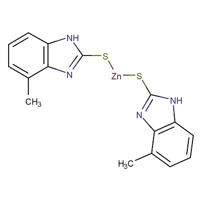 100KG 61617-00-3 Rubber Antioxidant MMBZ/ZMMBI/ZMTI C16H14N4S2Zn