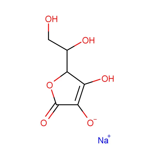 134-03-2 Sodium Ascorbate C6H7NaO6