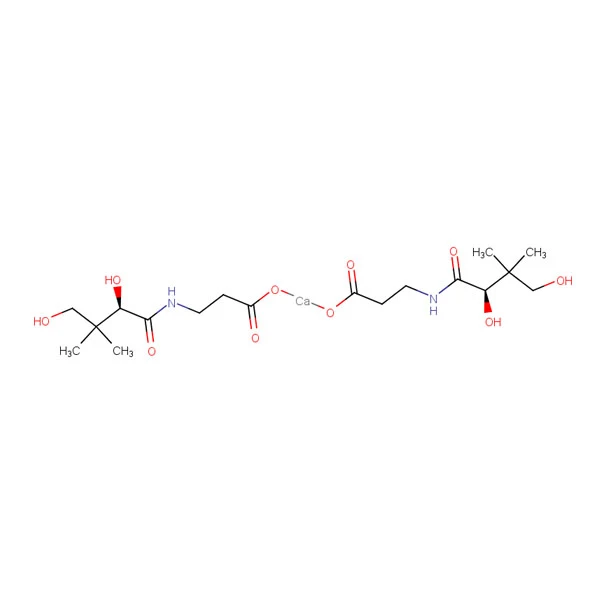 137-08-6 D-(+)-Pantothenic Acid Calcium Salt C9H17NO5.1/2Ca