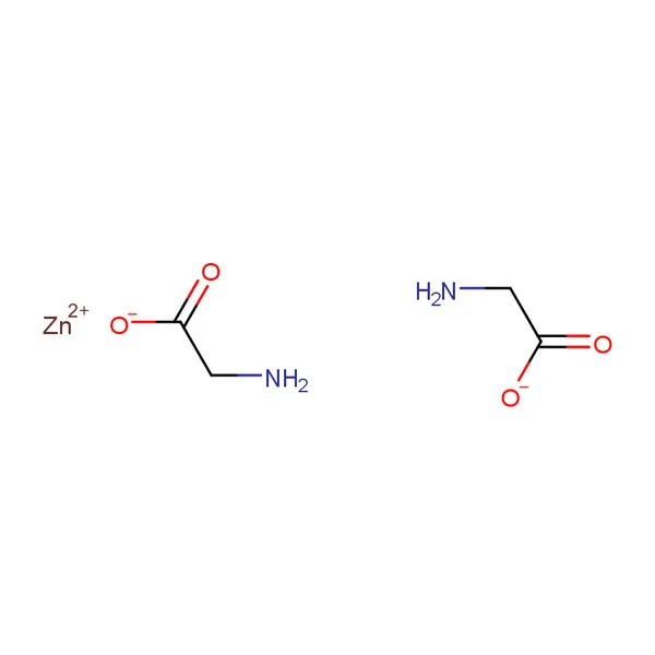 14281-83-5 Zinc Glycinate C4H8N2O4Zn