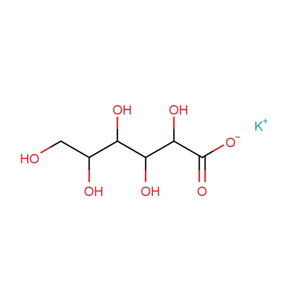 1ton 299-27-4 MONOPOTASSIUM D-GLUCONATE C6H11KO7
