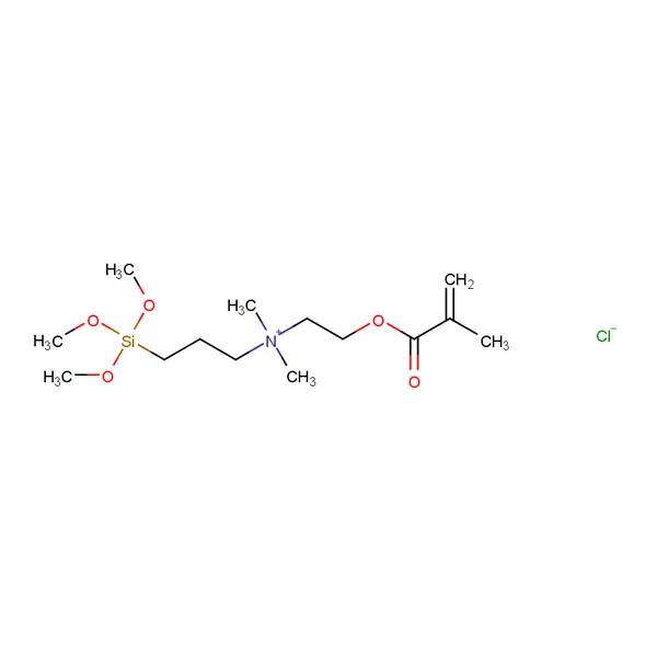 31681-13-7 2-METHACRYLOXYETHYLDIMETHYL(3-TRIMETHOXYSILYLPROPYL)AMMONIUM CHLORIDE C14H30ClNO5Si