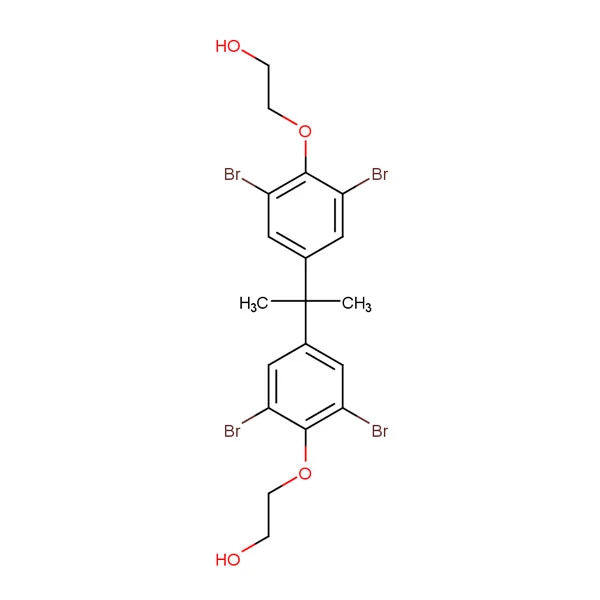 4162-45-2 4,4'-Isopropylidenebis[2-(2,6-dibromophenoxy)ethanol] C19H20Br4O4