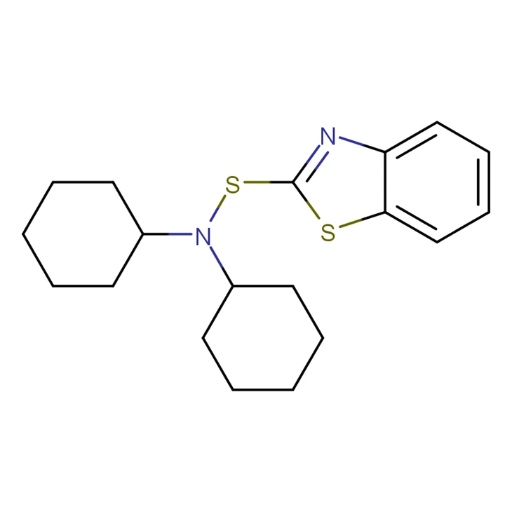 CAS: 4979-32-2;Accelerator DZ (DCBS)；N,N-Dicyclohexyl-2-benzothiazolsulfene Amide