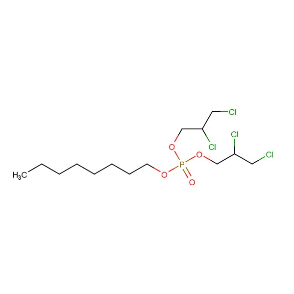 64661-03-6 Bis(2,3-dichloropropyl) Octyl Phosphate C14H27O4PCl4