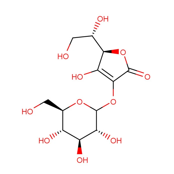 1TON 9005-66-7 Ascorbic Acid 2-glucoside C12H18O11