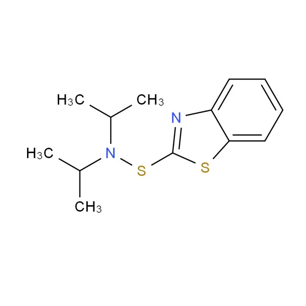 95-29-4 N,N-DIISOPROPYLBENZOTHIAZOLE-2-SULFENAMIDE Rubber Accelerator DIBS C13H18N2S2