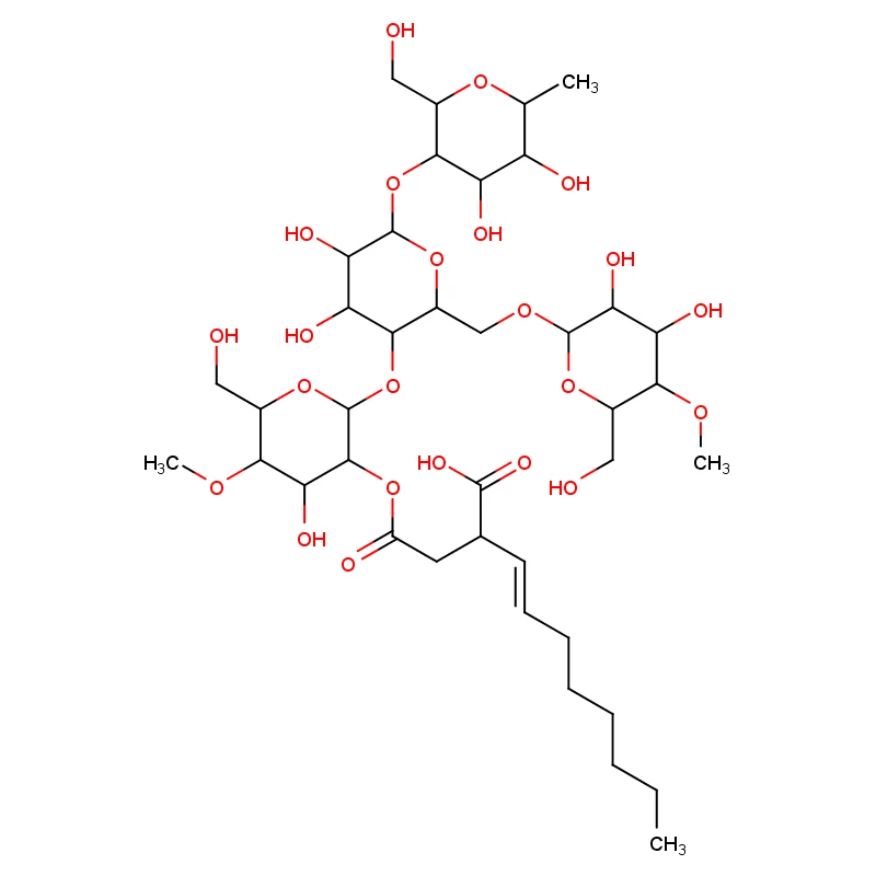 66829-29-6 Starch Sodiilm Octenylsuccinate C39H66O23 66829-29-6 Starch Sodiilm Octenylsuccinate C39H66O23