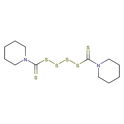 1TON 120-54-7 Tetrasulfide,bis(piperidinothiocarbonyl); Soxinoltra C12H20N2S6