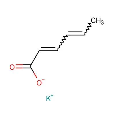 10ton 24634-61-5 Potassiumsorbate(e) C6H7KO2