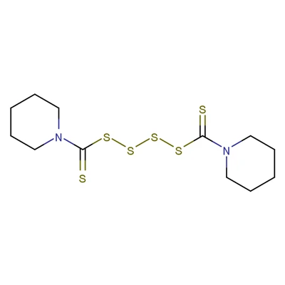 CAS 120-54-7 Bis(pentamethylene)thiuram tetrasulfide;tetrasulfide,bis(piperidinothiocarbonyl); soxinoltra