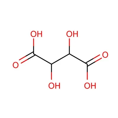1TON 526-83-0 L-2,3-Dihydroxybutanedioic Acid C4H6O6